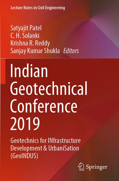 Produktbild: Indian Geotechnical Conference 2019