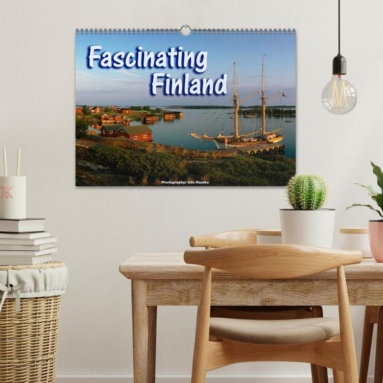 Produktbild: Fascinating Finland (Wall Calendar 2026 DIN A3 landscape), CALVENDO 12 Month Wall Calendar