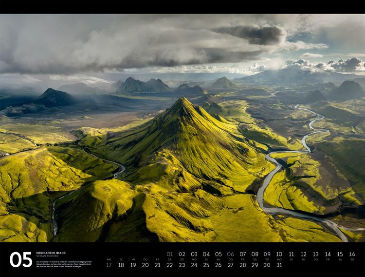 Produktbild: Nordische Welten Signature Kalender 2027