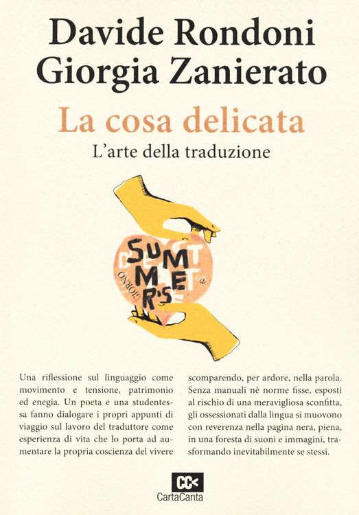 Produktbild: La cosa delicata. L'arte della traduzione