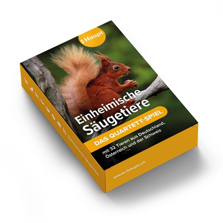 Produktbild: Einheimische S&auml;ugetiere &ndash; das Quartett-Spiel