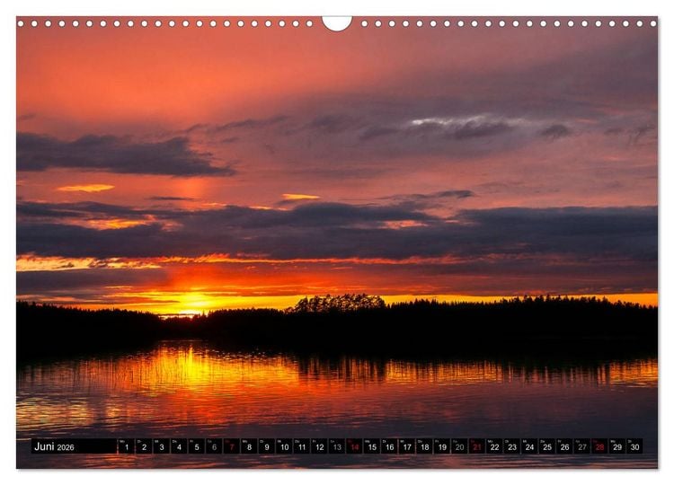 Produktbild: S&uuml;dliches Finnland (Wandkalender 2026 DIN A3 quer), CALVENDO Monatskalender