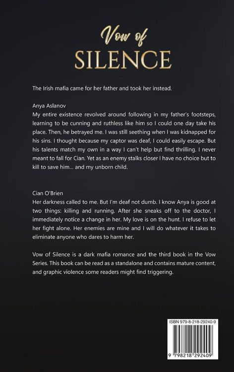 Produktbild: Vow of Silence
