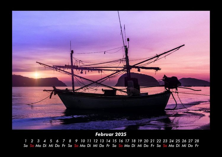 Produktbild: Sonnenunterg&auml;nge 2025 Fotokalender DIN A3