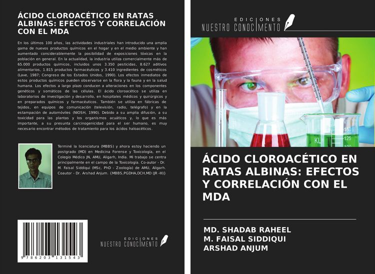 Produktbild: &Aacute;cido Cloroac&eacute;tico En Ratas Albinas: Efectos Y Correlaci&oacute;n Con El Mda
