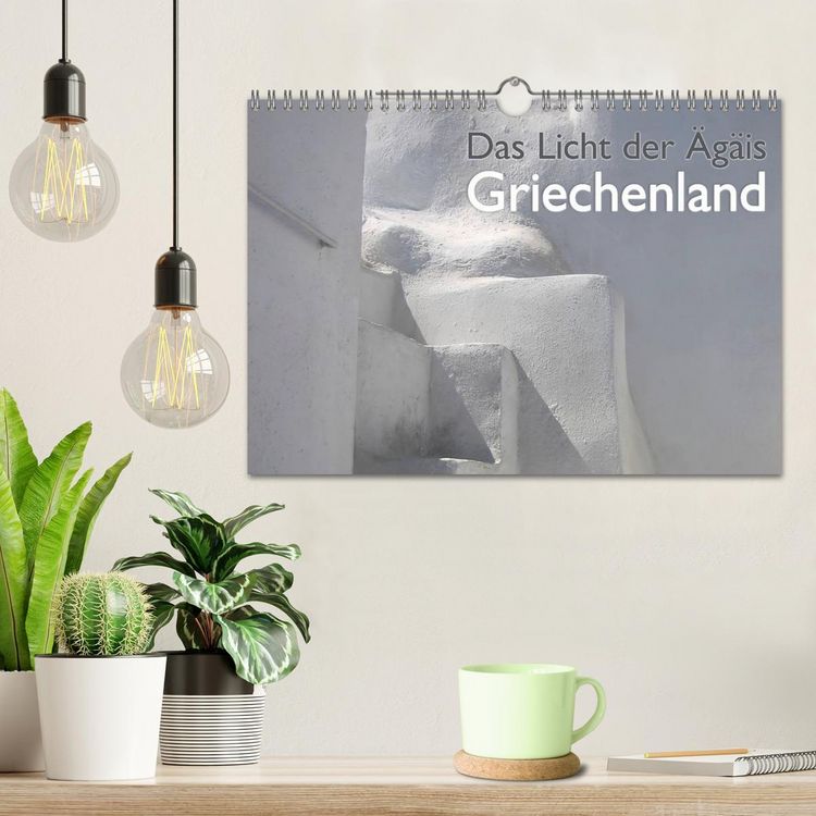 Produktbild: Griechenland - Das Licht der &Auml;g&auml;is (Wandkalender 2026 DIN A4 quer), CALVENDO Monatskalender