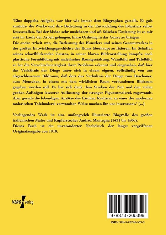 Produktbild: Andrea Mantegna - des Meisters Gem&auml;lde und Kupferstiche in 200 Abbildungen