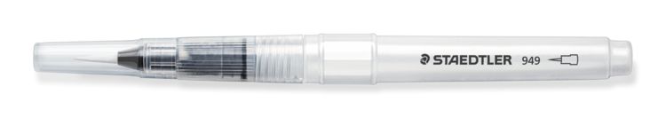 Produktbild: STAEDTLER Wasserpinsel rund fein, rund medium, rund gro&szlig;, Keilspitze, 4er Set