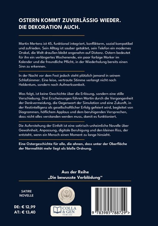 Produktbild: Die Auferstehung der Einfalt (Ein V.F.E.G.-Buch)