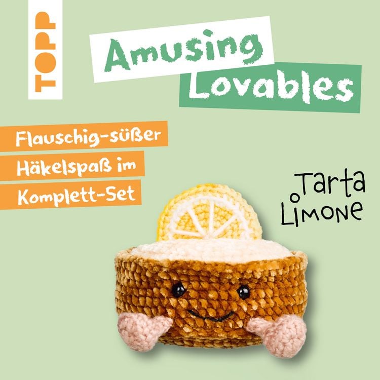 Produktbild: Amusing Lovables H&auml;kelset Tarta Limone