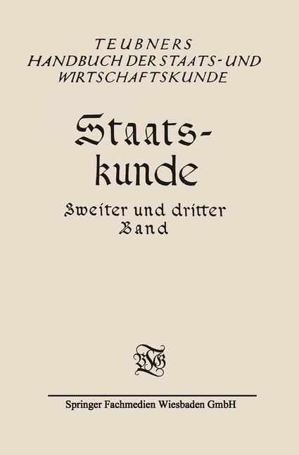 Produktbild: Staatskunde