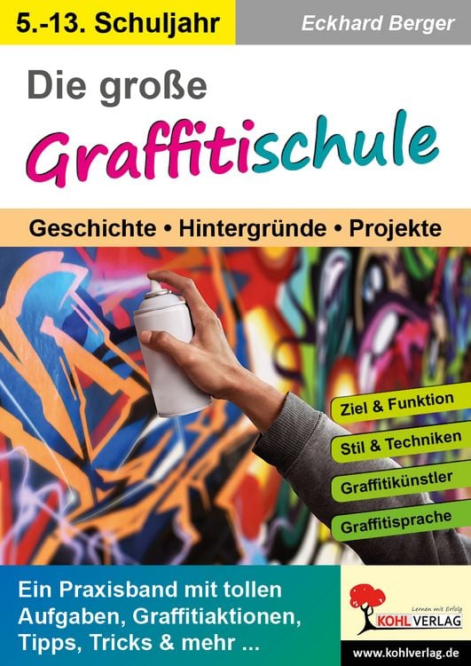 Produktbild: Die gro&szlig;e Graffitischule