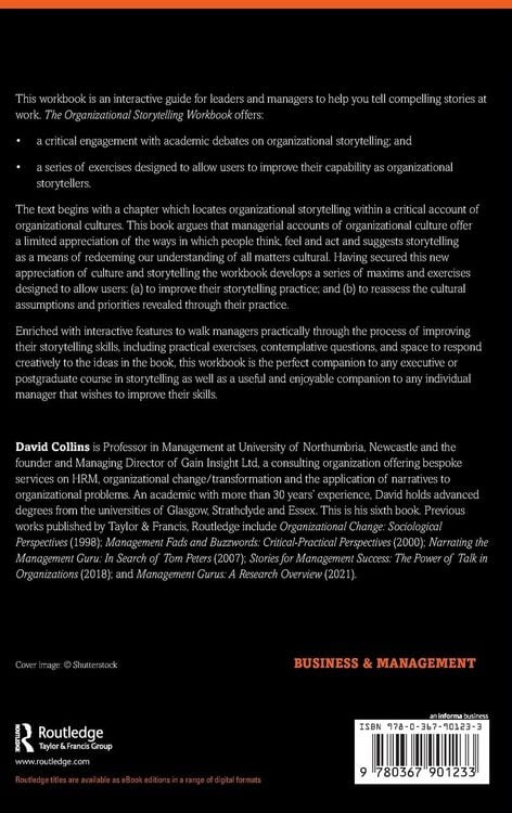Produktbild: The Organizational Storytelling Workbook