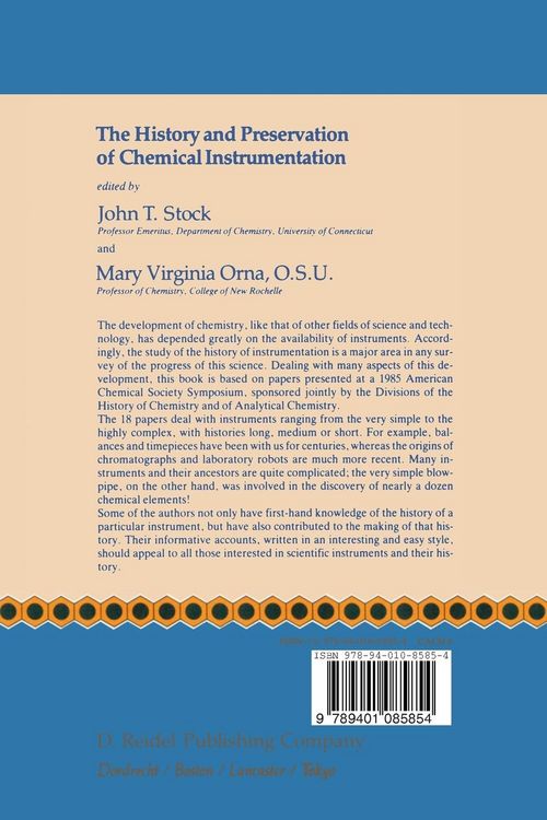 Produktbild: The History and Preservation of Chemical Instrumentation