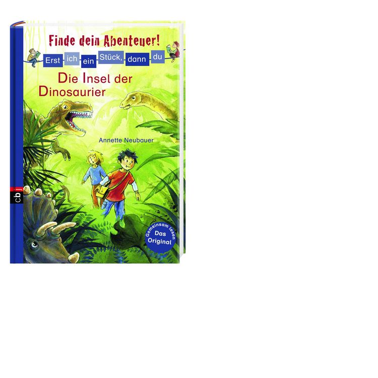 Produktbild: Erst ich ein St&uuml;ck, dann du - Finde dein Abenteuer! Die Insel der Dinosaurier