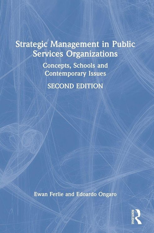 Produktbild: Strategic Management in Public Services Organizations