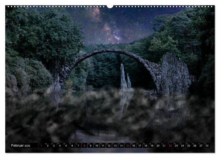 Produktbild: Ad Astra - zu den Sternen (Wandkalender 2026 DIN A2 quer), CALVENDO Monatskalender