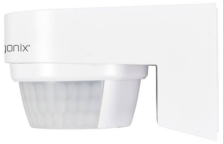 Produktbild: Sygonix SY-6733030 Wand, Oberfl&auml;chenmontage PIR-Bewegungsmelder 240&deg; Relais Wei&szlig; IP65