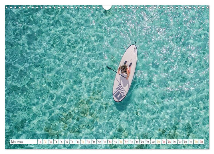 Produktbild: Stand-Up-Paddling SUP (Wandkalender 2026 DIN A3 quer), CALVENDO Monatskalender