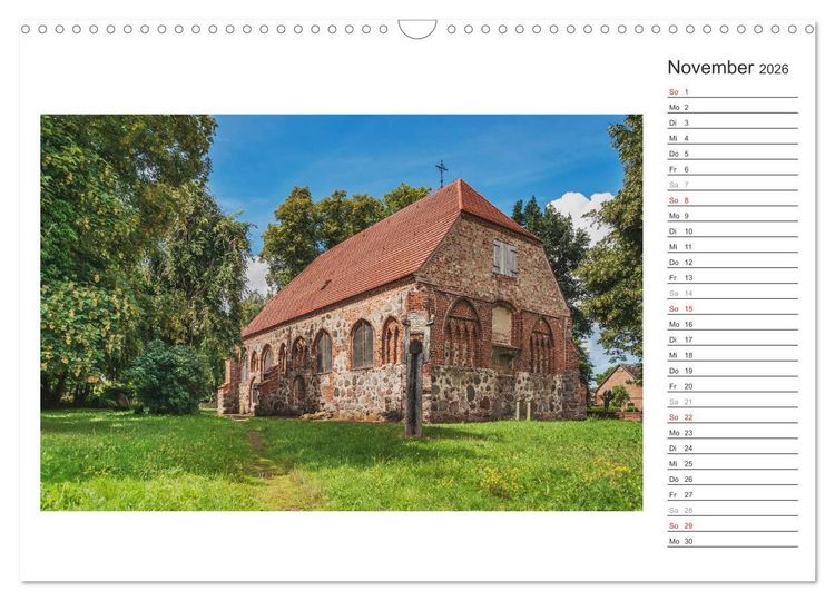 Produktbild: Zeit f&uuml;r Erholung - Insel Usedom / Geburtstagskalender (Wandkalender 2026 DIN A3 quer), CALVENDO Monatskalender