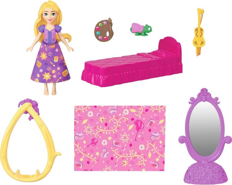 Produktbild: Disney Prinzessin Kleine Puppen Rapunzel Stacking Castle