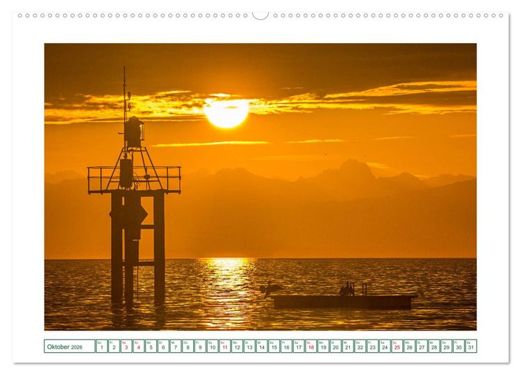 Produktbild: Konstanz - die gr&ouml;&szlig;te Stadt am Bodensee (hochwertiger Premium Wandkalender 2026 DIN A2 quer), Kunstdruck in Hochglanz