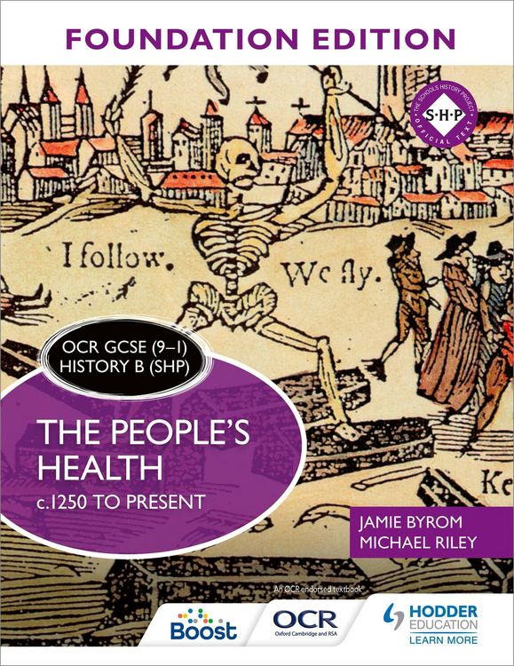 Produktbild: OCR GCSE (9-1) History B (SHP) Foundation Edition: The People's Health c.1250 to present