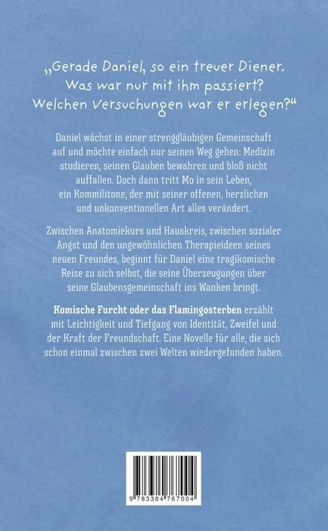 Produktbild: Komische Furcht oder das Flamingosterben