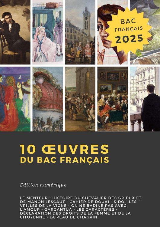 Produktbild: 10 oeuvres du bac fran&ccedil;ais