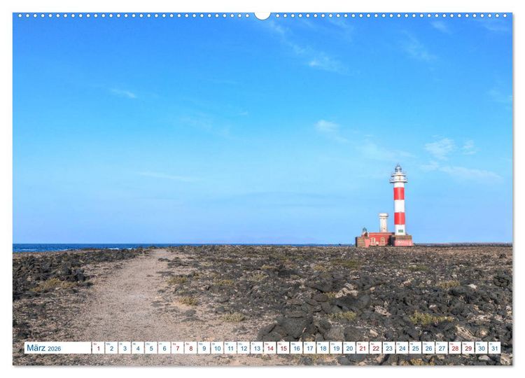 Produktbild: Fuerteventura, die ungez&auml;hmte Kanareninsel (hochwertiger Premium Wandkalender 2026 DIN A2 quer), Kunstdruck in Hochglanz