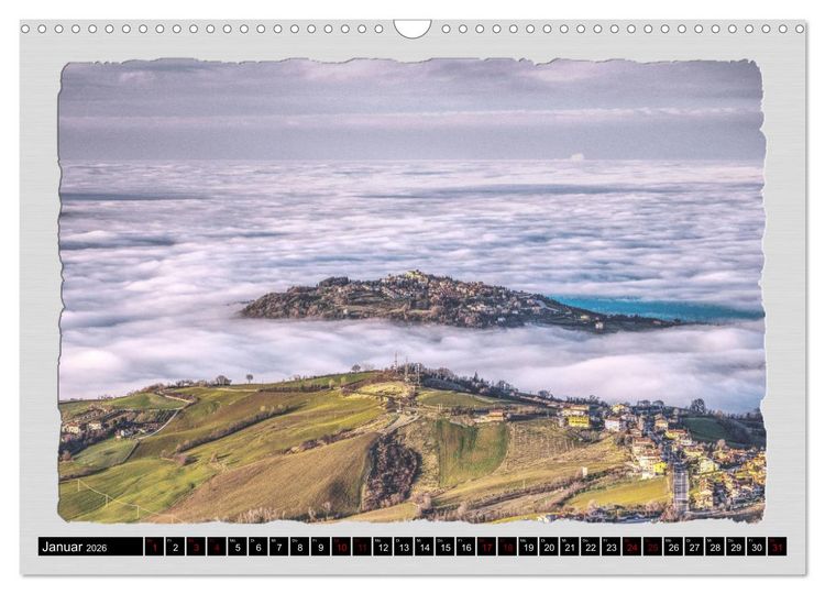 Produktbild: Impressionen - von und rund um San Marino (Wandkalender 2026 DIN A3 quer), CALVENDO Monatskalender