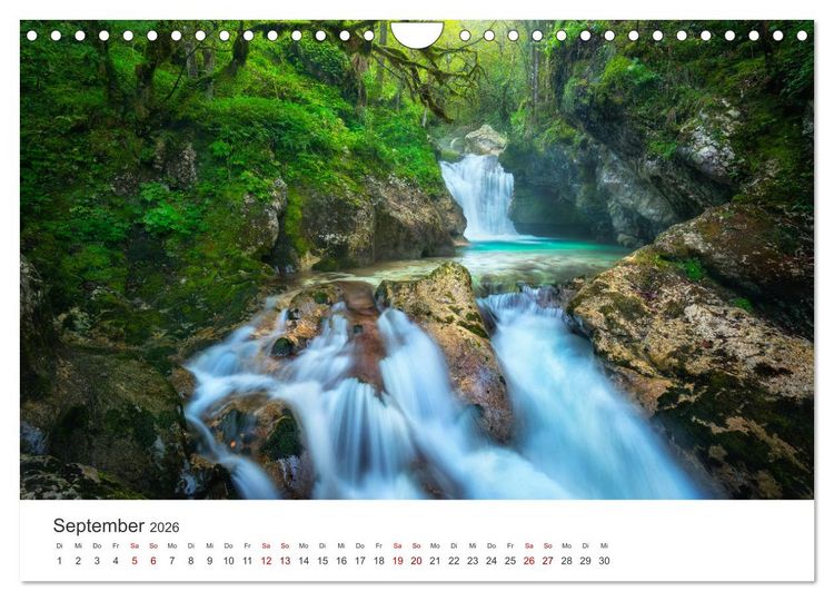 Produktbild: Sehnsucht Europa (Wandkalender 2026 DIN A4 quer), CALVENDO Monatskalender