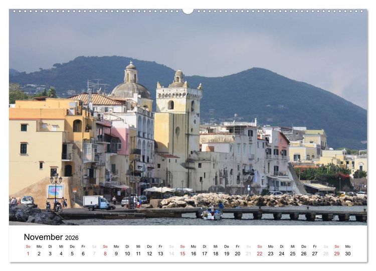 Produktbild: Ischia (hochwertiger Premium Wandkalender 2026 DIN A2 quer), Kunstdruck in Hochglanz