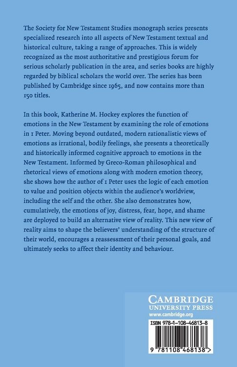 Produktbild: The Role of Emotion in 1 Peter
