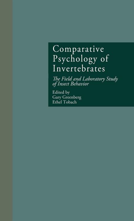 Produktbild: Comparative Psychology of Invertebrates