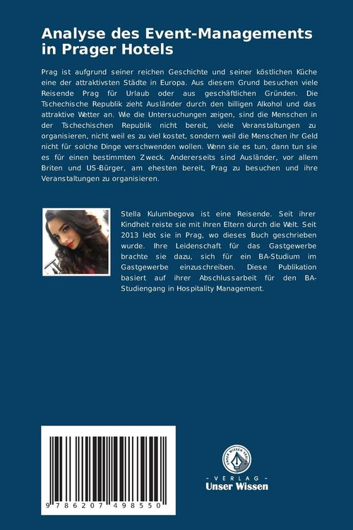 Produktbild: Analyse des Event-Managements in Prager Hotels