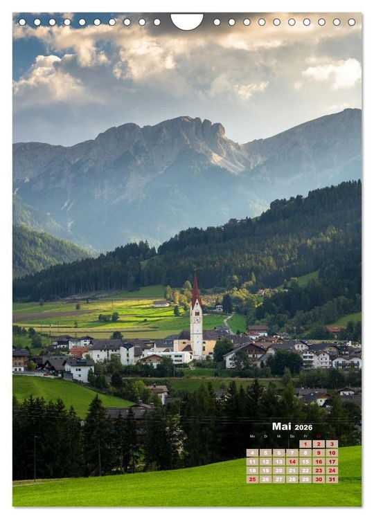Produktbild: Dolomiten, ein Meer aus Bergen by VogtArt (Wandkalender 2026 DIN A4 hoch), CALVENDO Monatskalender