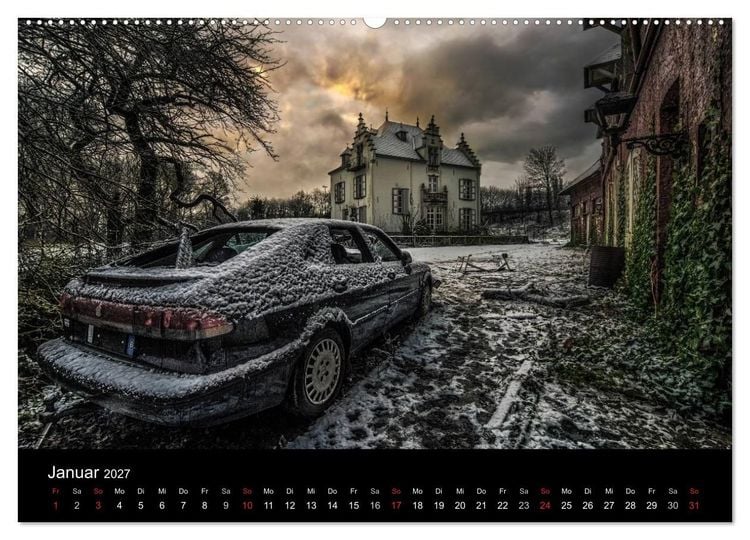 Produktbild: Lost Places - Auch der Verfall hat seinen Charme (hochwertiger Premium Wandkalender 2027 DIN A2 quer), Kunstdruck in Hochglanz