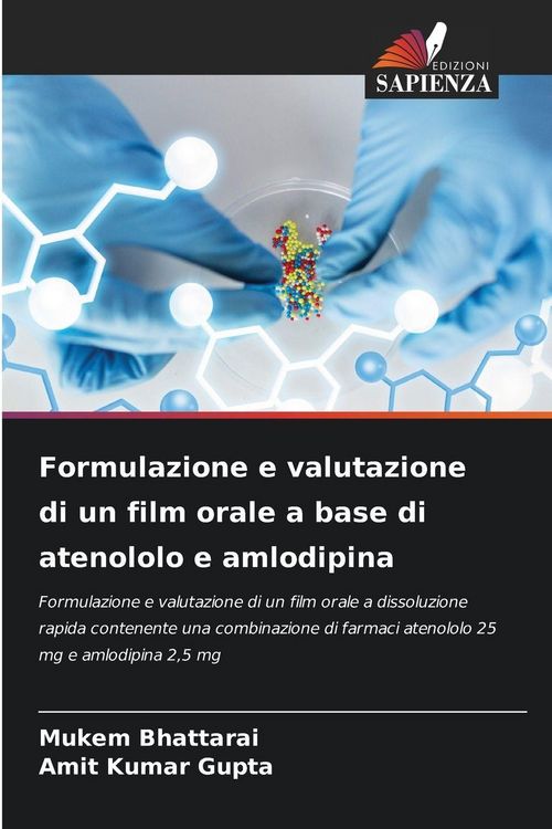 Produktbild: Formulazione e valutazione di un film orale a base di atenololo e amlodipina