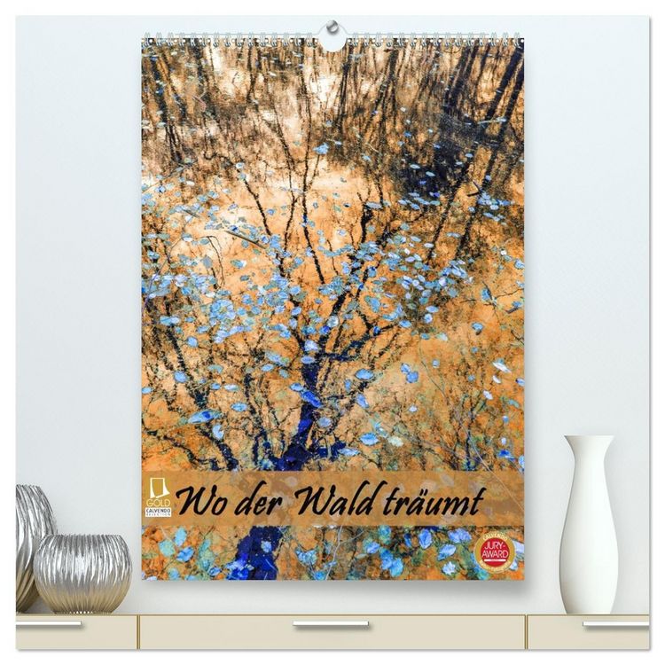 Produktbild: Wo der Wald tr&auml;umt (hochwertiger Premium Wandkalender 2027 DIN A2 hoch), Kunstdruck in Hochglanz
