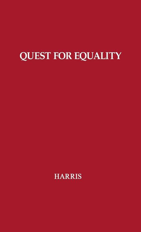 Produktbild: The Quest for Equality