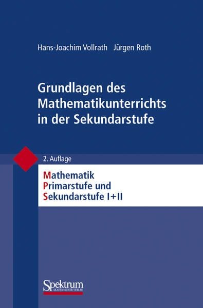 Produktbild: Grundlagen des Mathematikunterrichts in der Sekundarstufe