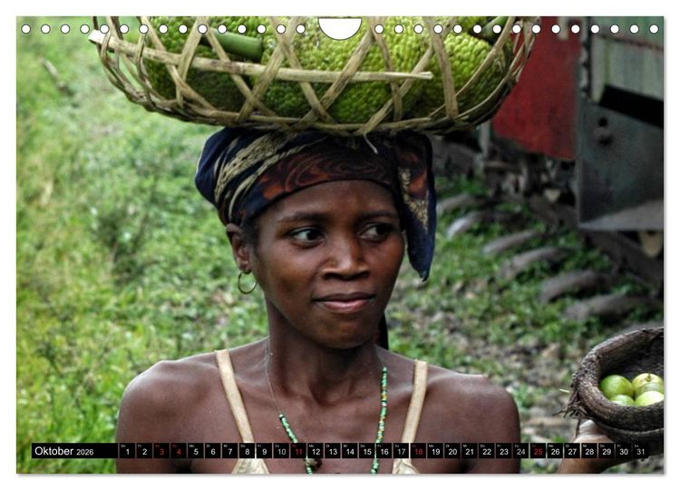 Produktbild: Mit der Eisenbahn durch Madagaskar (Wandkalender 2026 DIN A4 quer), CALVENDO Monatskalender