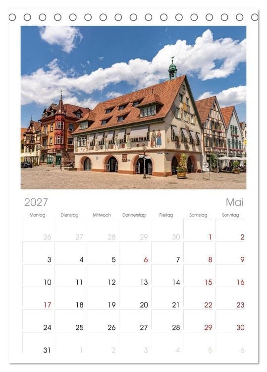 Produktbild: Tischplaner 2027 - Schwarzwald - Ferienregion Kinzigtal (A5 Tischkalender zum Aufstellen) CALVENDO