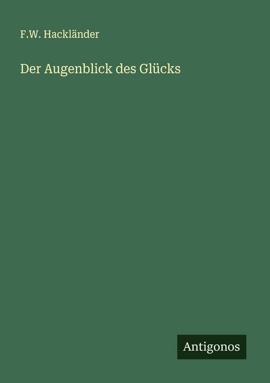 Produktbild: Der Augenblick des Gl&uuml;cks