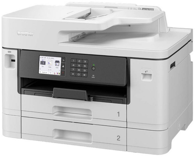 Produktbild: Brother MFC-J5740DW Multifunktionsdrucker Tintenstrahl Farbe A3 Drucker, Scanner, Kopierer, Fax ADF, Duplex, LAN, USB, WLAN