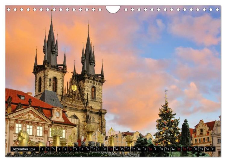 Produktbild: Tschechien (Wandkalender 2026 DIN A4 quer), CALVENDO Monatskalender