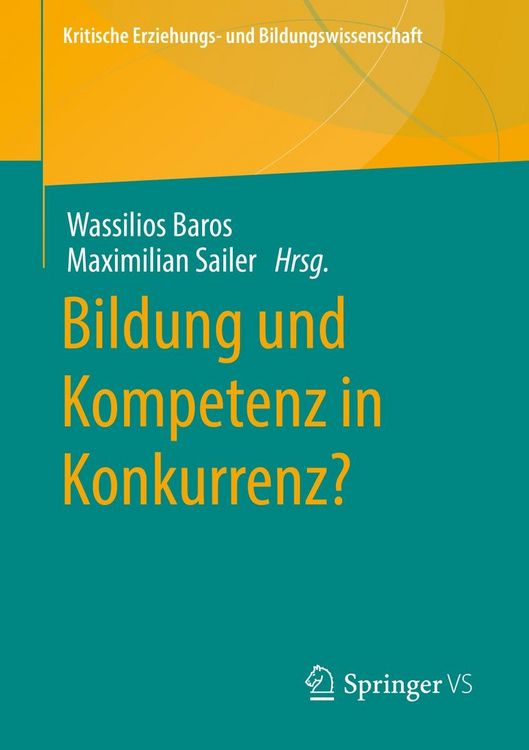 Produktbild: Bildung und Kompetenz in Konkurrenz?