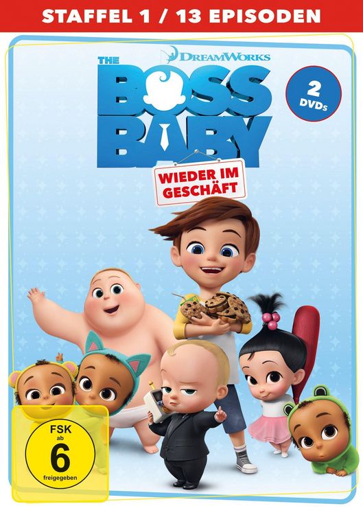 Produktbild: The Boss Baby - Wieder im Gesch&auml;ft, Staffel 1 [2 DVDs]