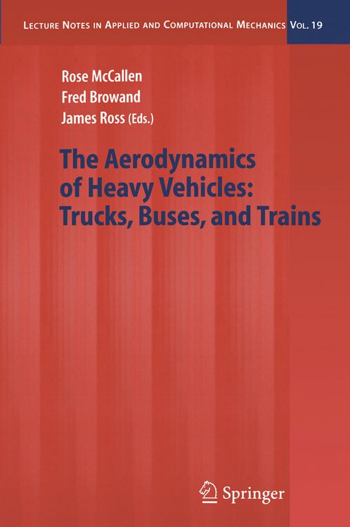 Produktbild: The Aerodynamics of Heavy Vehicles: Trucks, Buses, and Trains